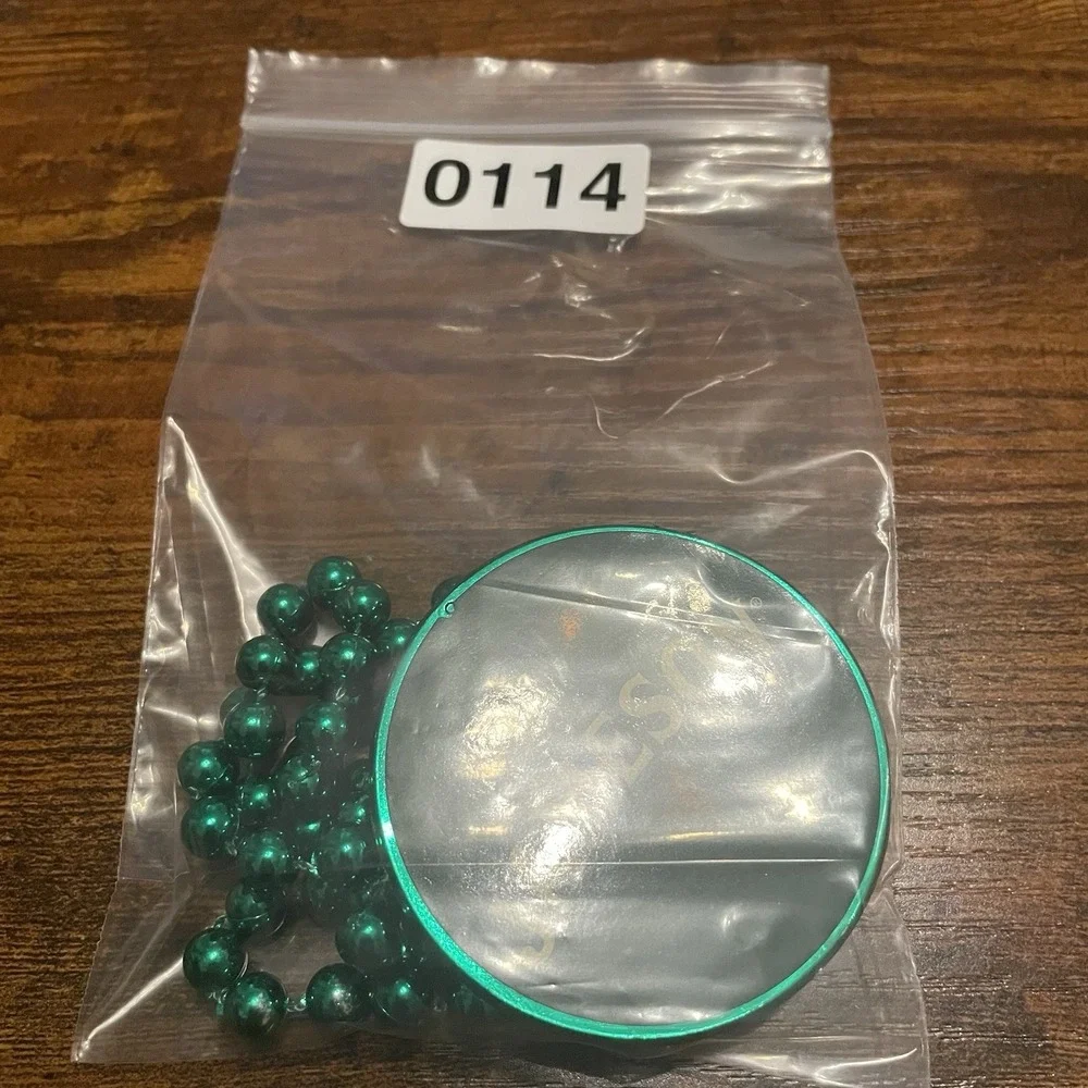 ✅ Jameson Irish Whiskey Party Beads Green St Patricks Day Necklace #️⃣0110-0115